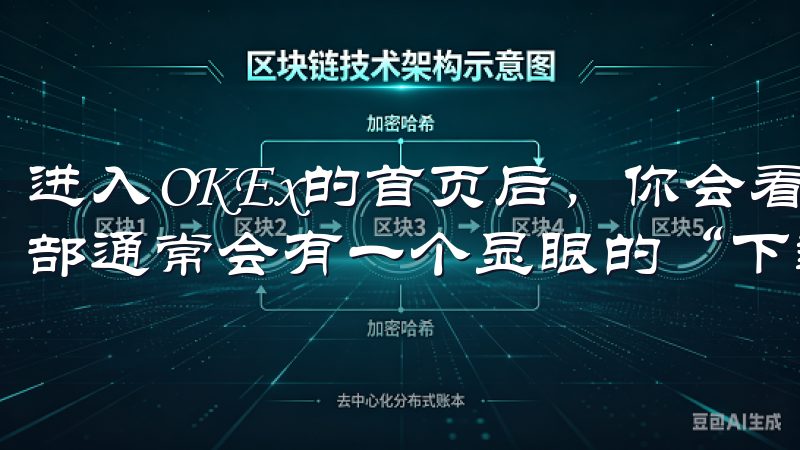 进入OKEx的首页后，你会看到一个简洁而现代化的界面，顶部通常会有一个显眼的“下载”按钮。