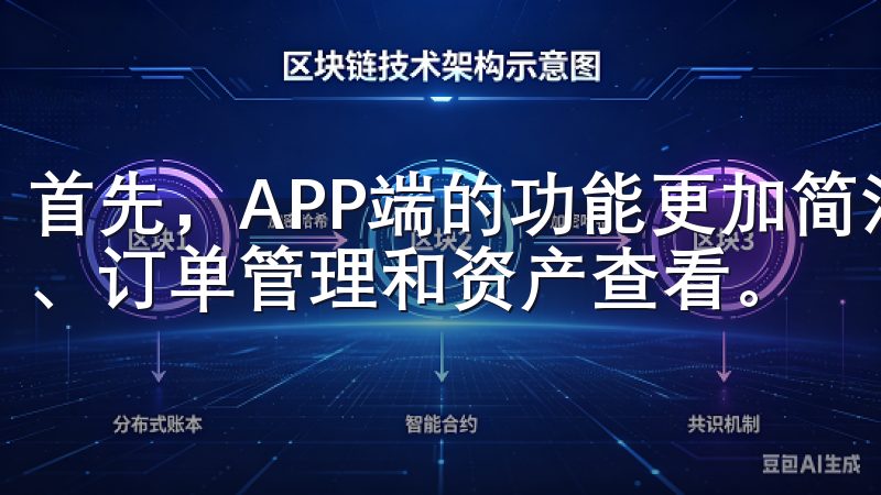 首先，APP端的功能更加简洁，专注于核心交易功能，如买卖、订单管理和资产查看。