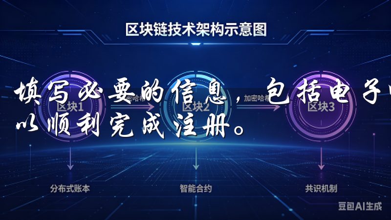 填写必要的信息，包括电子邮件地址和密码，确保信息的准确性以顺利完成注册。