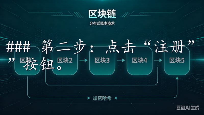 ### 第二步：点击“注册” 在官网首页，您能看到“注册”按钮。