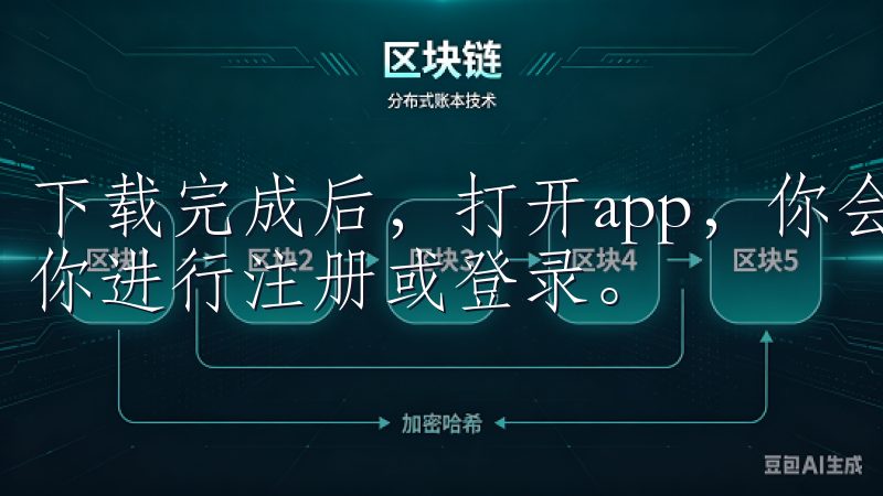 下载完成后，打开app，你会看到一个简洁明了的界面，引导你进行注册或登录。