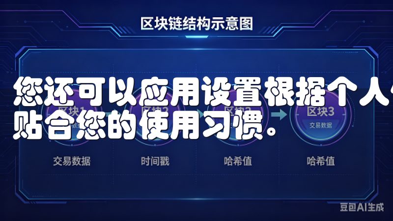 您还可以应用设置根据个人偏好调整通知、主题等，使应用更加贴合您的使用习惯。