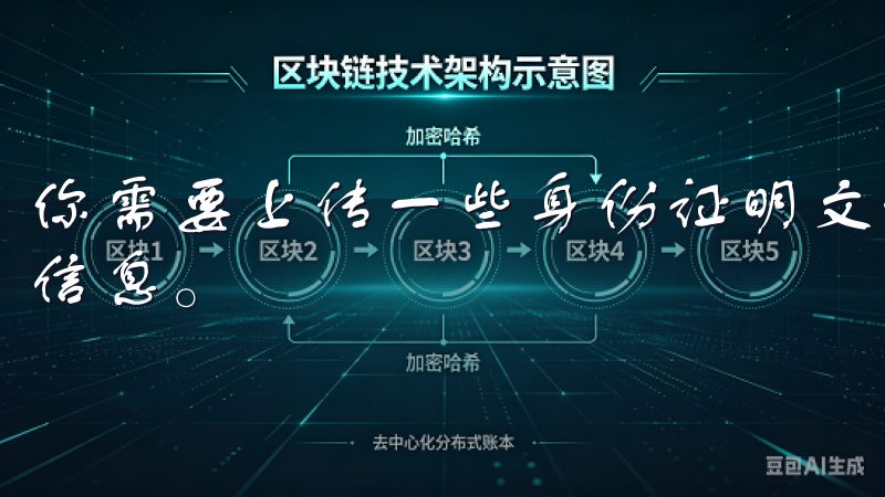 你需要上传一些身份证明文件，例如身份证或护照，并填入相关信息。