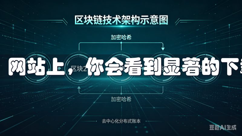 网站上，你会看到显著的下载按钮，通常位于首页的显著位置。