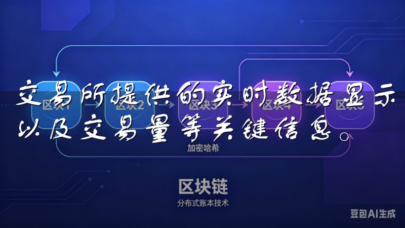 交易所提供的实时数据显示了各种数字货币的当前价格、涨跌幅以及交易量等关键信息。