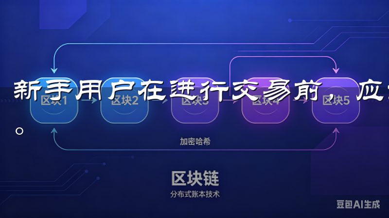 新手用户在进行交易前，应该学会如何设置合理的止损和止盈点。