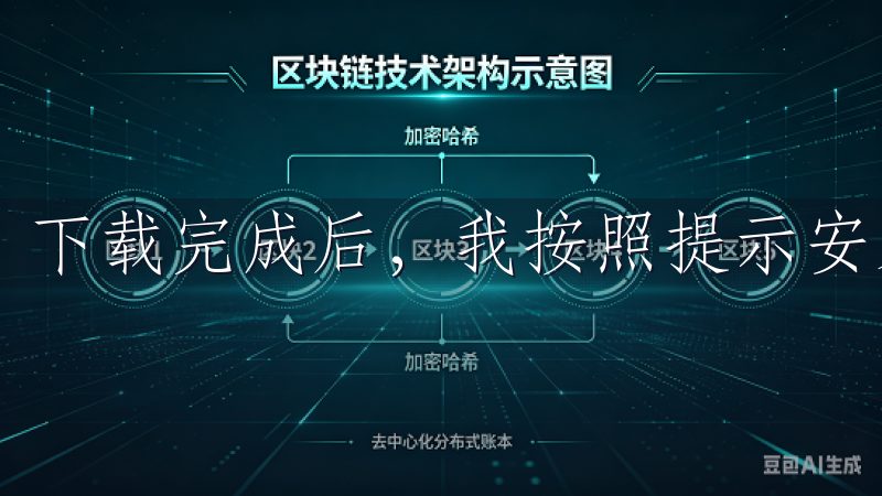 下载完成后，我按照提示安装了客户端。
