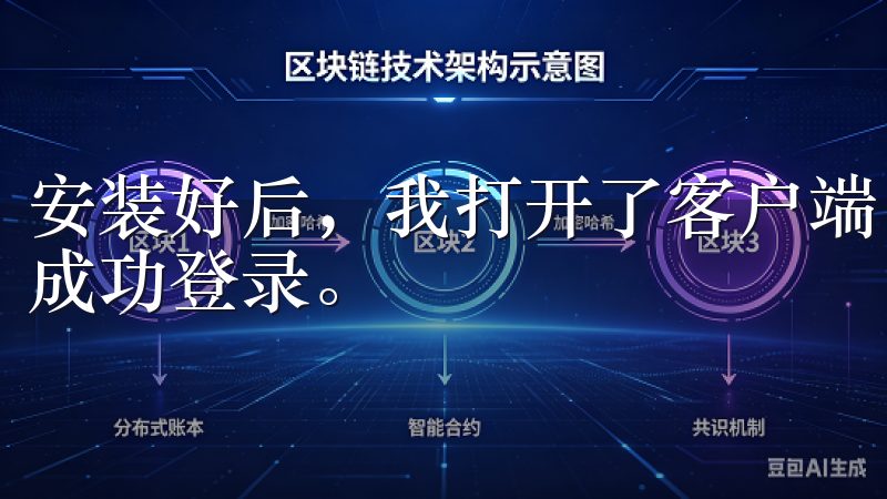 安装好后，我打开了客户端，输入了注册时使用的邮箱和密码，成功登录。
