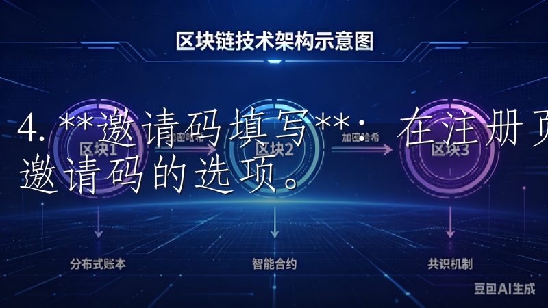 4. **邀请码填写**：在注册页面中，你会看到一个填写邀请码的选项。