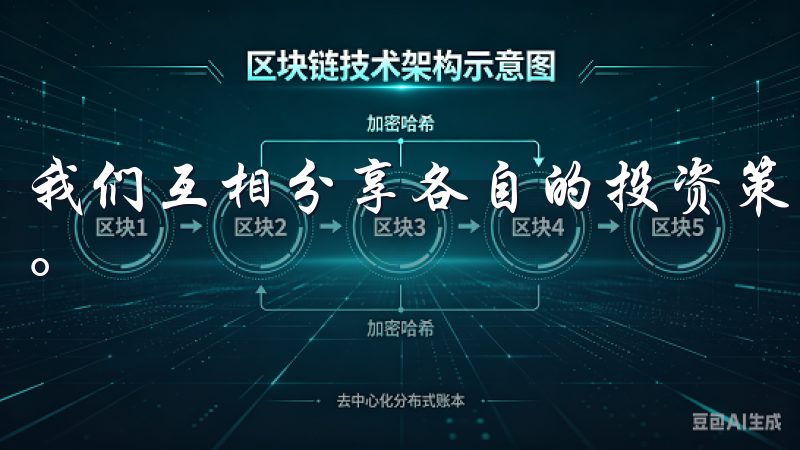 我们互相分享各自的投资策略，帮助彼此投资的旅程中少走弯路。