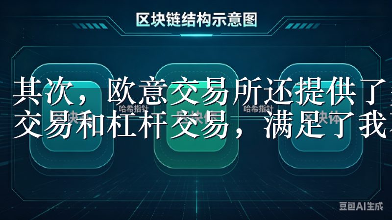 其次，欧意交易所还提供了多种交易模式，包括现货交易、合约交易和杠杆交易，满足了我不同的交易需求。