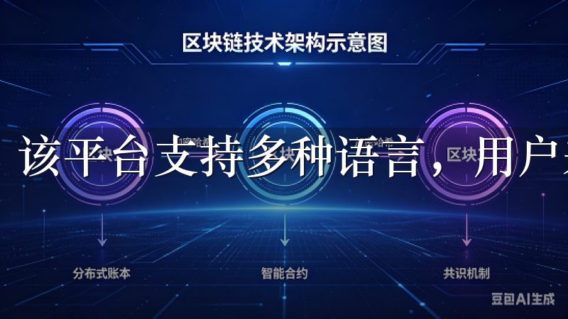 该平台支持多种语言，用户来自世界各地都可以轻松使用。