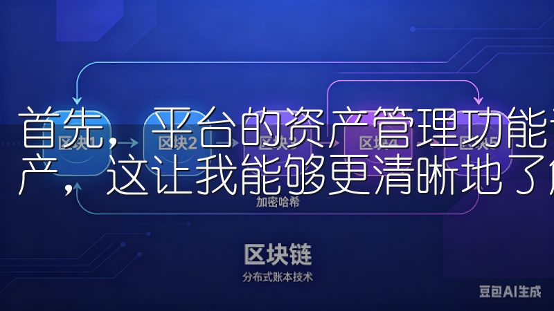 首先，平台的资产管理功能让我能够轻松查看和管理我的所有资产，这让我能够更清晰地了解我的投资组合结构。