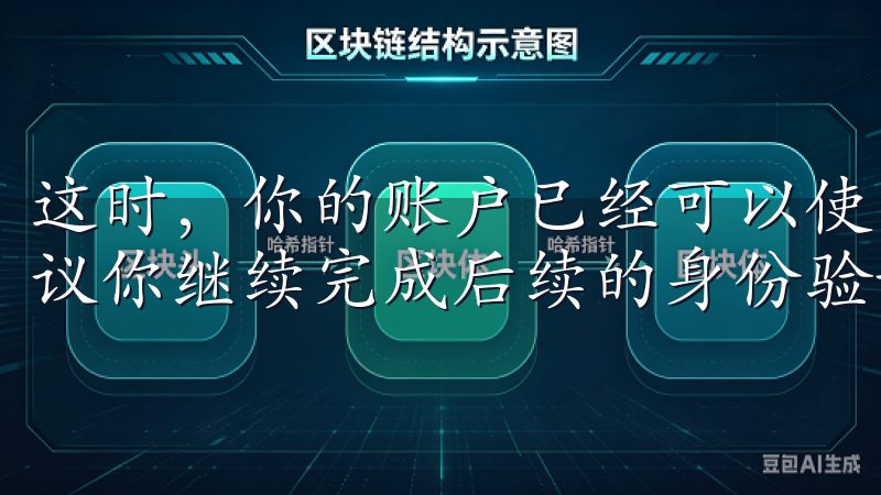 这时，你的账户已经可以使用了，但为了提高账户的安全性，建议你继续完成后续的身份验证步骤。
