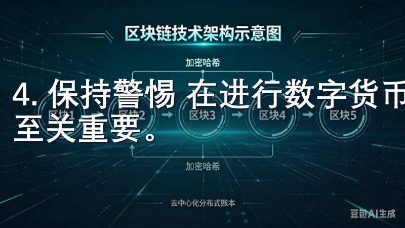 4. 保持警惕 在进行数字货币交易时，防范诈骗和虚假信息至关重要。