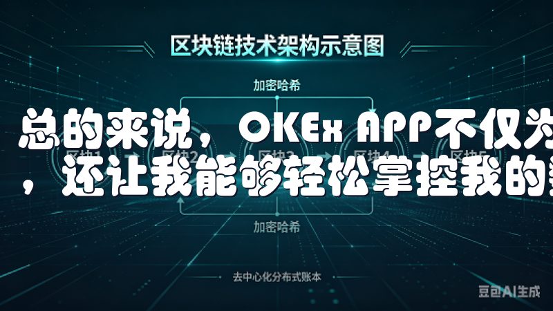 总的来说，OKEx APP不仅为我提供了多元化的交易体验，还让我能够轻松掌控我的数字资产。