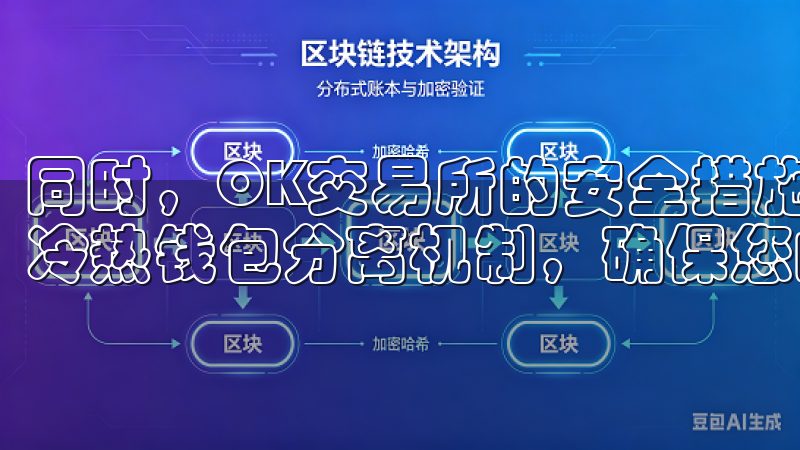 同时，OK交易所的安全措施也非常严密，包括多重加密技术和冷热钱包分离机制，确保您的资产安全无忧。