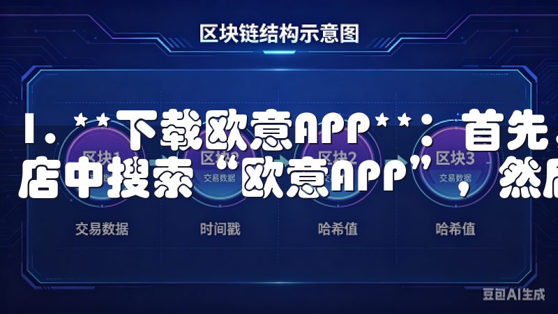 1. **下载欧意APP**：首先，我需要在手机的应用商店中搜索“欧意APP”，然后点击下载并安装。
