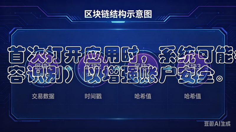首次打开应用时，系统可能会要求您设置生物识别（如指纹或面容识别）以增强账户安全。