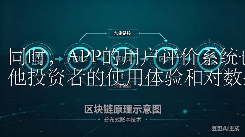同时，APP的用户评价系统也可以为新用户提供参考，了解其他投资者的使用体验和对数据分析的信任度。