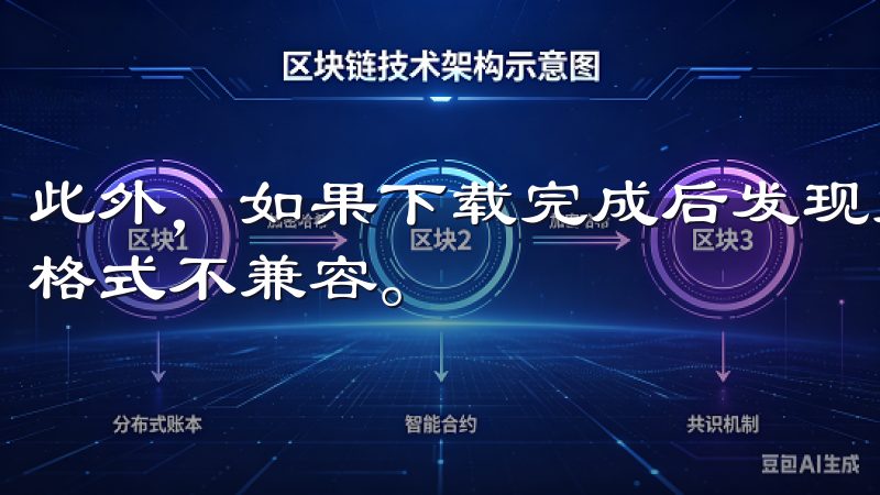 此外，如果下载完成后发现文件无法打开，可能是文件损坏或者格式不兼容。