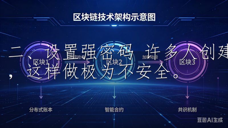 二、设置强密码 许多人创建账户时，往往选择简单易记的密码，这样做极为不安全。