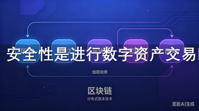 安全性是进行数字资产交易时最重要的考虑因素之一。
