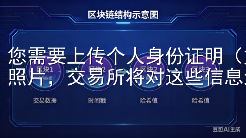 您需要上传个人身份证明（如身份证或护照）及一张手持证件的照片，交易所将对这些信息进行审核。