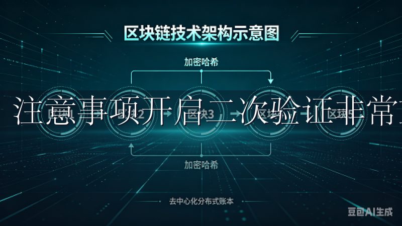 注意事项开启二次验证非常重要，可以大大提升账户的安全性。