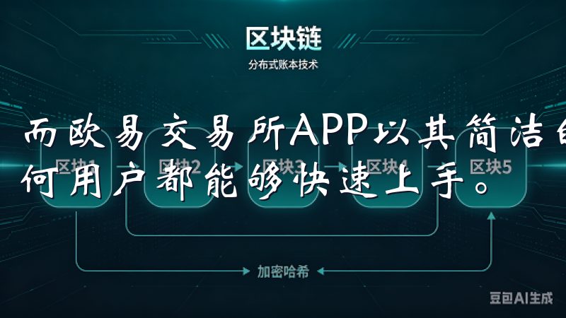 而欧易交易所APP以其简洁的界面和直观的操作步骤，确保任何用户都能够快速上手。