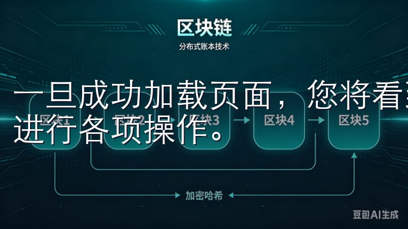 一旦成功加载页面，您将看到一个干净且直观的界面，方便用户进行各项操作。