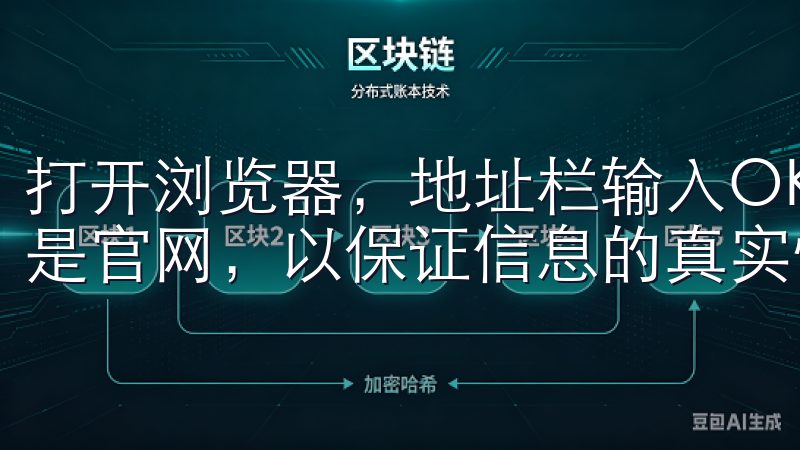 打开浏览器，地址栏输入OK交易所的官方域名，确保您访问的是官网，以保证信息的真实性和安全性。