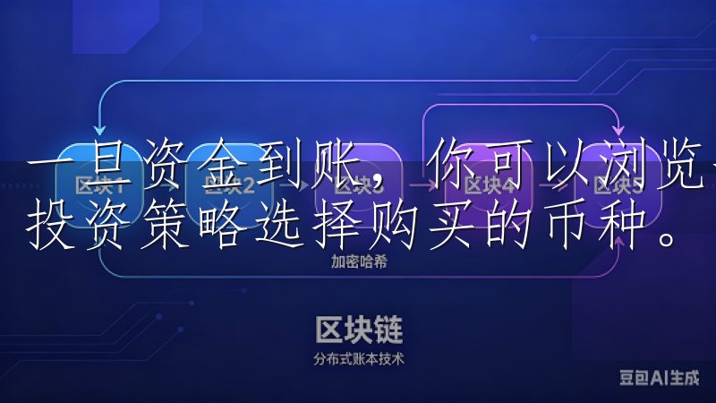一旦资金到账，你可以浏览平台上的数字货币列表，根据自己的投资策略选择购买的币种。