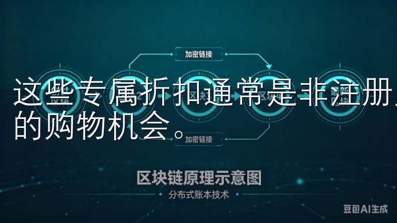 这些专属折扣通常是非注册用户无法享有的，这无疑是一个超值的购物机会。
