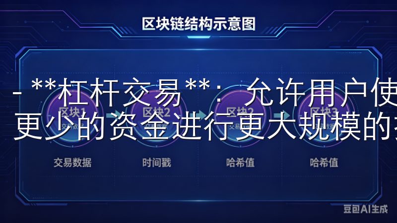 - **杠杆交易**：允许用户使用杠杆机制，使他们能够以更少的资金进行更大规模的投资。