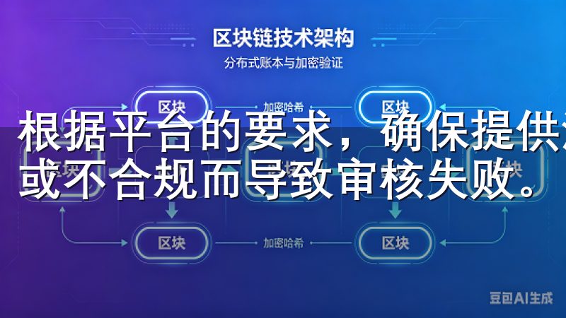 根据平台的要求，确保提供清晰、合规的文件，避免因文件模糊或不合规而导致审核失败。