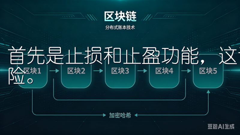 首先是止损和止盈功能，这让我可以在市场波动时更好地控制风险。