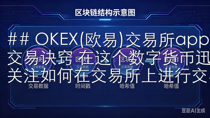 ## OKEX(欧易)交易所app下载：快速掌握数字货币交易诀窍 在这个数字货币迅速发展的时代，越来越多的人开始关注如何在交易所上进行交易。