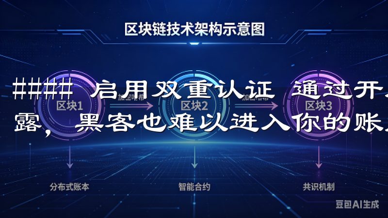 #### 启用双重认证 通过开启双重认证功能，即使密码泄露，黑客也难以进入你的账户。