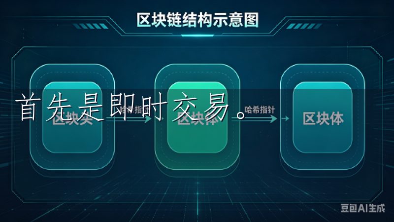 首先是即时交易。