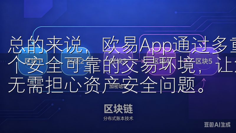 总的来说，欧易App通过多重安全保障措施，为用户提供了一个安全可靠的交易环境，让您在享受数字货币交易便利的同时，无需担心资产安全问题。