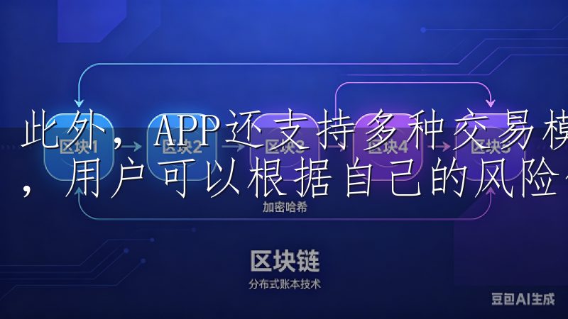此外，APP还支持多种交易模式，包括现货交易、杠杆交易等，用户可以根据自己的风险偏好选择合适的交易方式。