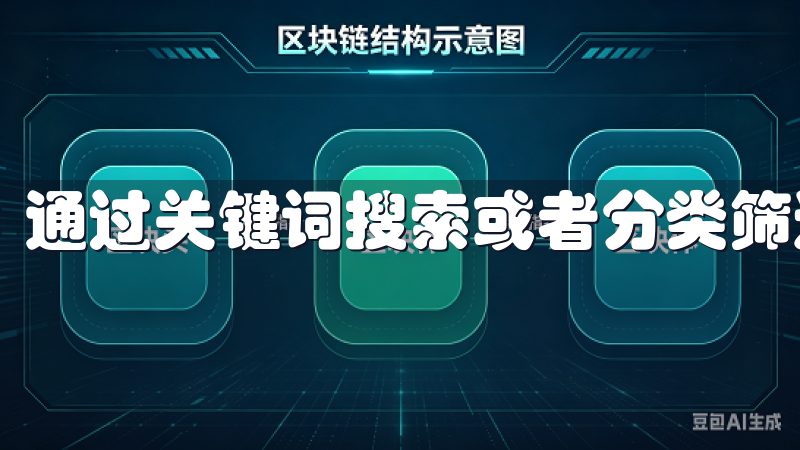 通过关键词搜索或者分类筛选，可以快速找到心仪的资源。