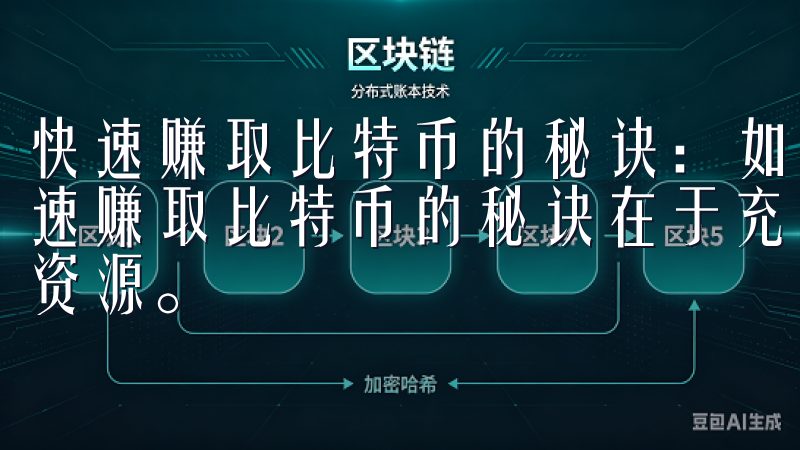 快速赚取比特币的秘诀：如何利用全球数字货币平台的资源 快速赚取比特币的秘诀在于充分利用全球数字货币平台提供的各种资源。