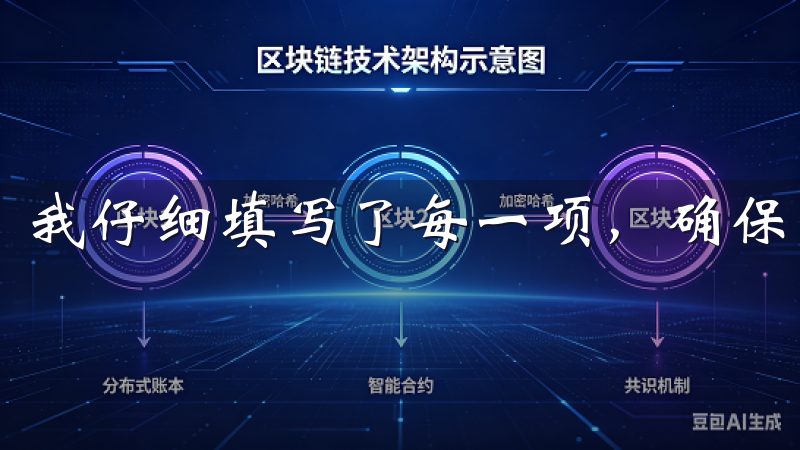 我仔细填写了每一项，确保没有遗漏。