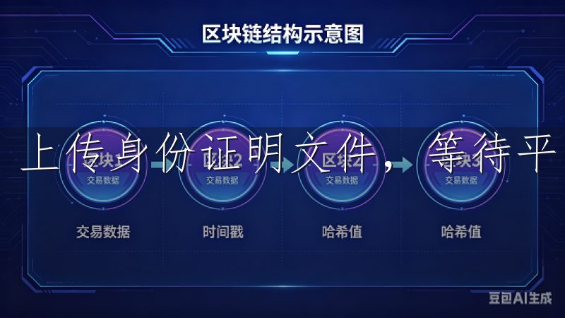 上传身份证明文件，等待平台审核。