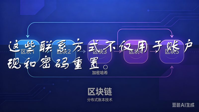 这些联系方式不仅用于账户创建时的确认，还用于日后的资金提现和密码重置。
