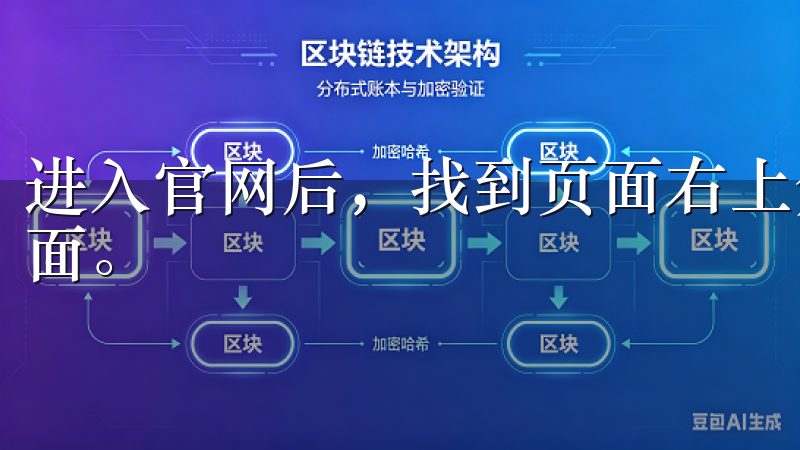 进入官网后，找到页面右上角的“注册”按钮，点击进入注册界面。