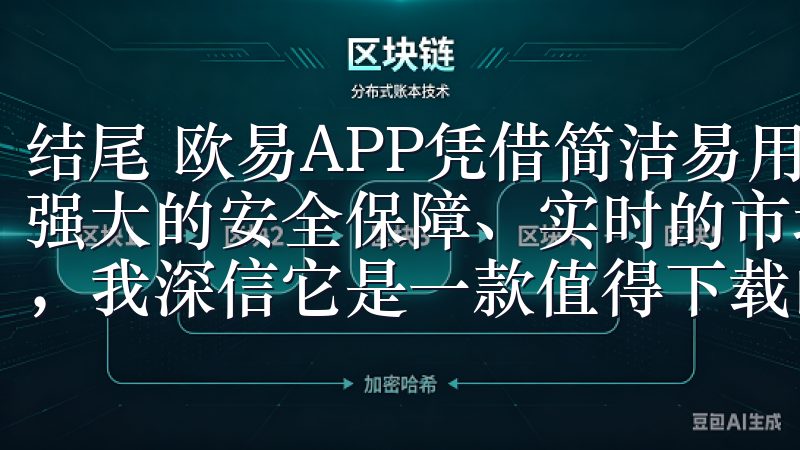 结尾 欧易APP凭借简洁易用的界面、丰富的数字货币选择、强大的安全保障、实时的市场资讯、灵活的交易方式等诸多优点，我深信它是一款值得下载的数字货币交易工具。