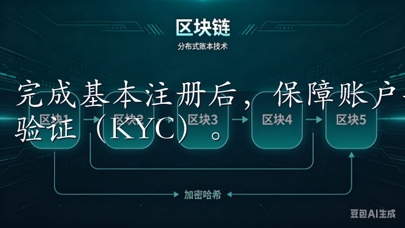 完成基本注册后，保障账户安全和满足监管要求，需要进行身份验证（KYC）。